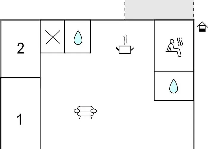 Gorgeous In With Wi-fi Feriehus Flechin